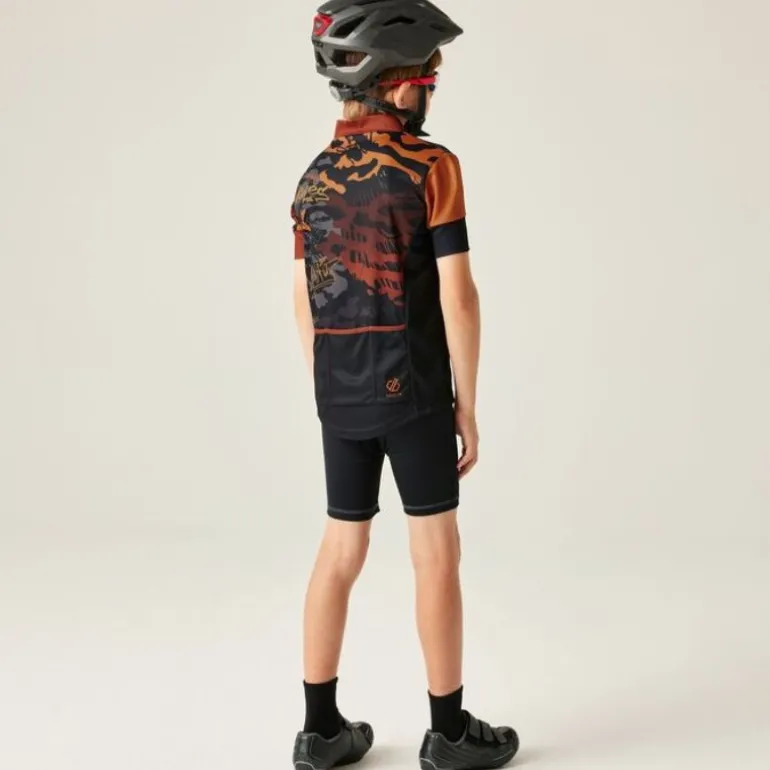 Maillot de vélo enfant Dynamite Jersey - Dare2b - Black Graffiti