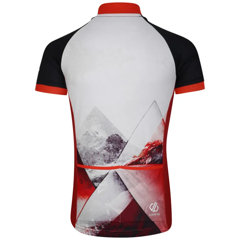 Maillot de vélo enfant Speed Up - Dare2B - Blk/Cinnamon Mntn