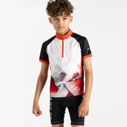 Maillot de vélo enfant Speed Up - Dare2B - Blk/Cinnamon Mntn