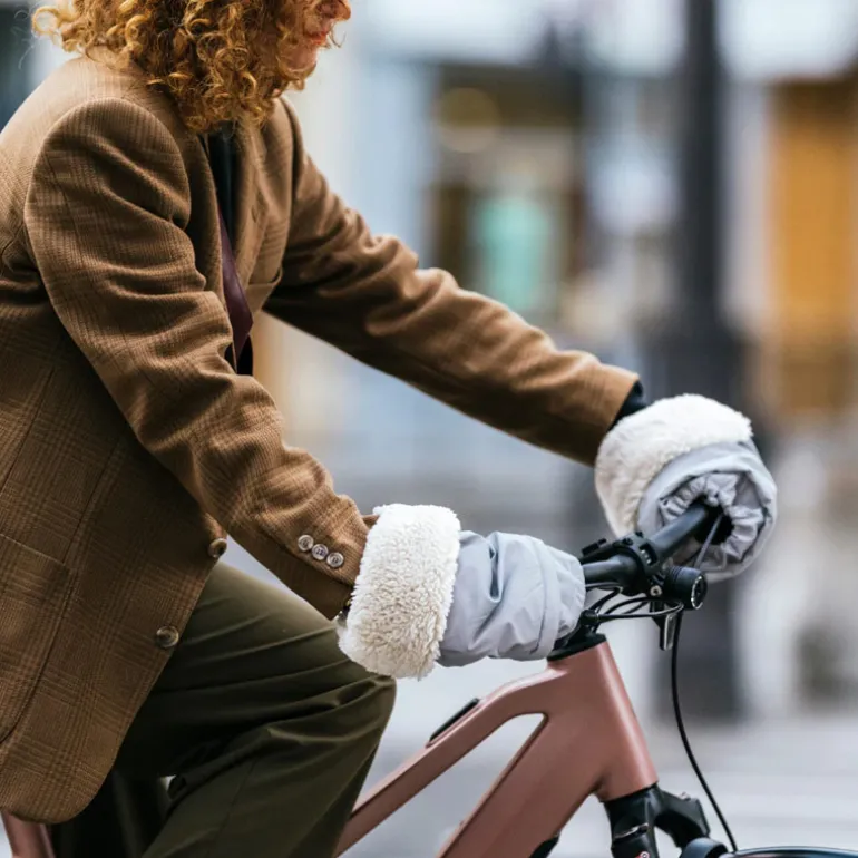 Manchons vélo réfléchissants - Rainette
