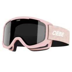 Masque de ski bébé Cébé - Jerry 3 - 12 mois à 2,5 ans - Coral Leo / Dark Grey