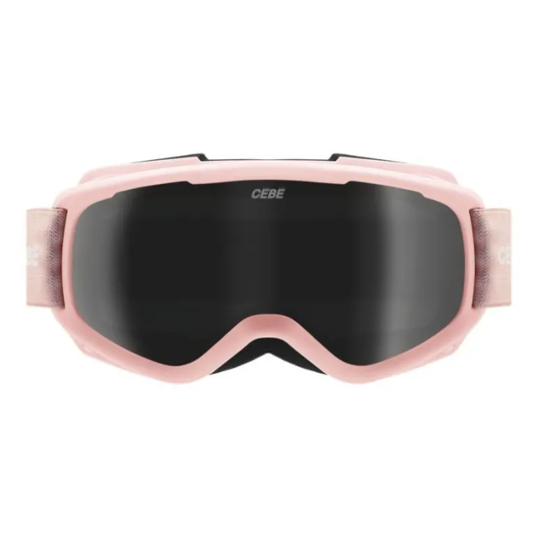 Masque de ski bébé Cébé - Jerry 3 - 12 mois à 2,5 ans - Coral Leo / Dark Grey