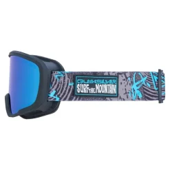 Masque de ski enfant 6-12 ans Shredder - Quiksilver - Rave mix / Clux ml blue