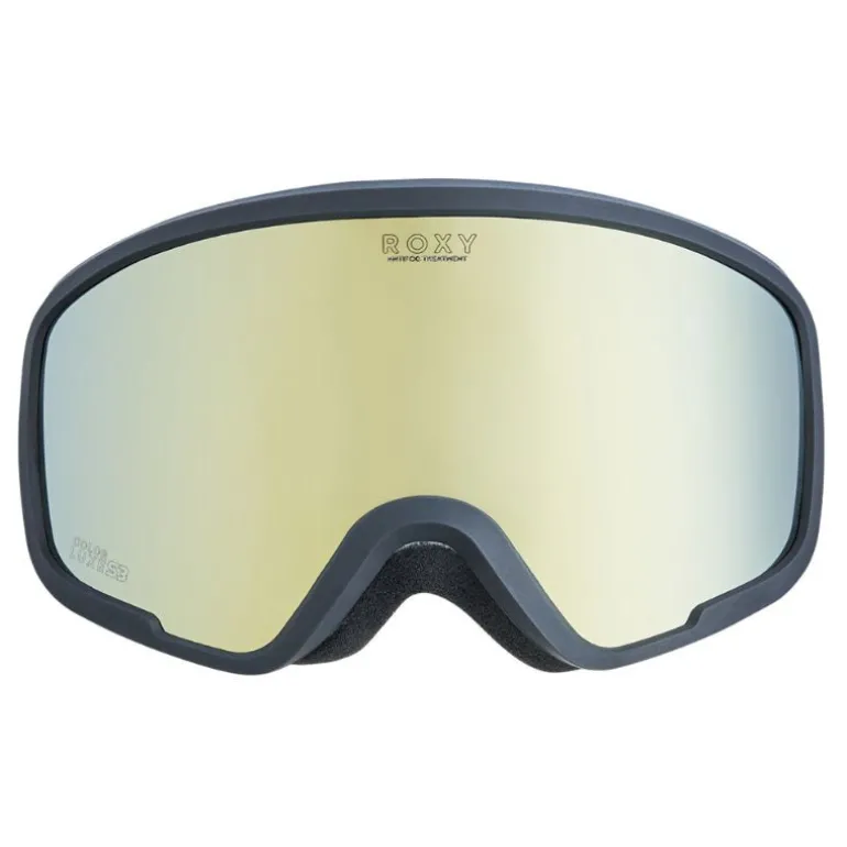 Masque de ski fille 5-8 ans Missy - Roxy - Big Flowers / Clux ml Orange