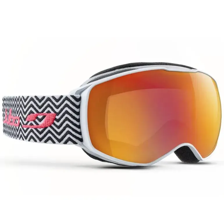 Masque de ski junior Julbo Echo - 8/12 ans - Cat 3 - Blanc/Noir