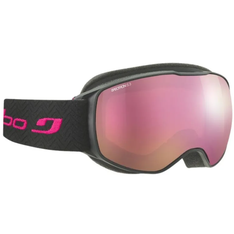Masque de ski junior Julbo Echo - 8/12 ans - Cat 3 - Noir/Rose