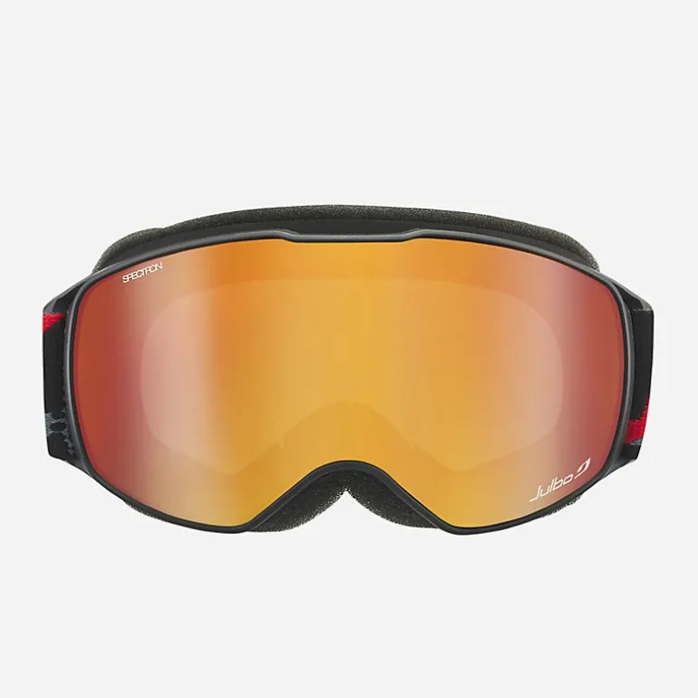 Masque de ski junior Julbo Echo - 8/12 ans - Cat 3 - Noir/Rouge