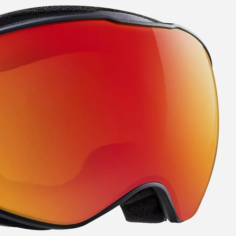 Masque de ski junior Julbo Echo - 8/12 ans - Cat 3 - Noir/Rouge