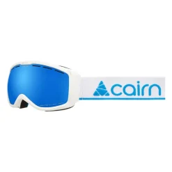Masque ski enfant - Cairn Fresh SPX3 - Mat White Blue - 10-14 ans