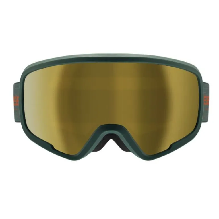 Masque ski enfant - Cébé Hoopoe 2 - 5 ans/8 ans - Forest / Amber Gold