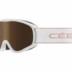 Masque ski enfant - Cébé Hoopoe - 5 ans/8 ans - White Matte - Cat.3