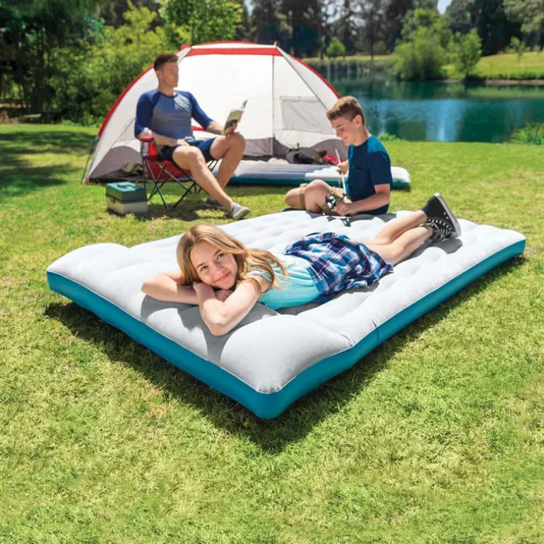 Matelas gonflable camping - Intex - 2 personnes