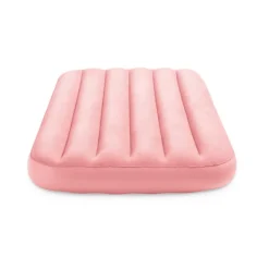 Matelas gonflable enfant Intex floqué - 3 à 10 ans - Rose