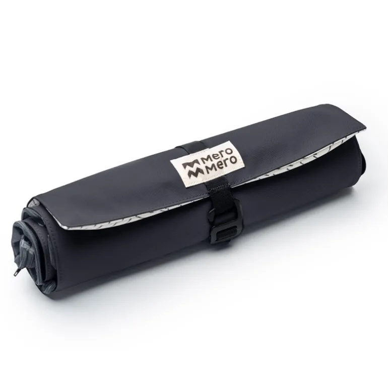 Matelas à langer nomade Paquier Pouch V3 - MeroMero - Anthracite