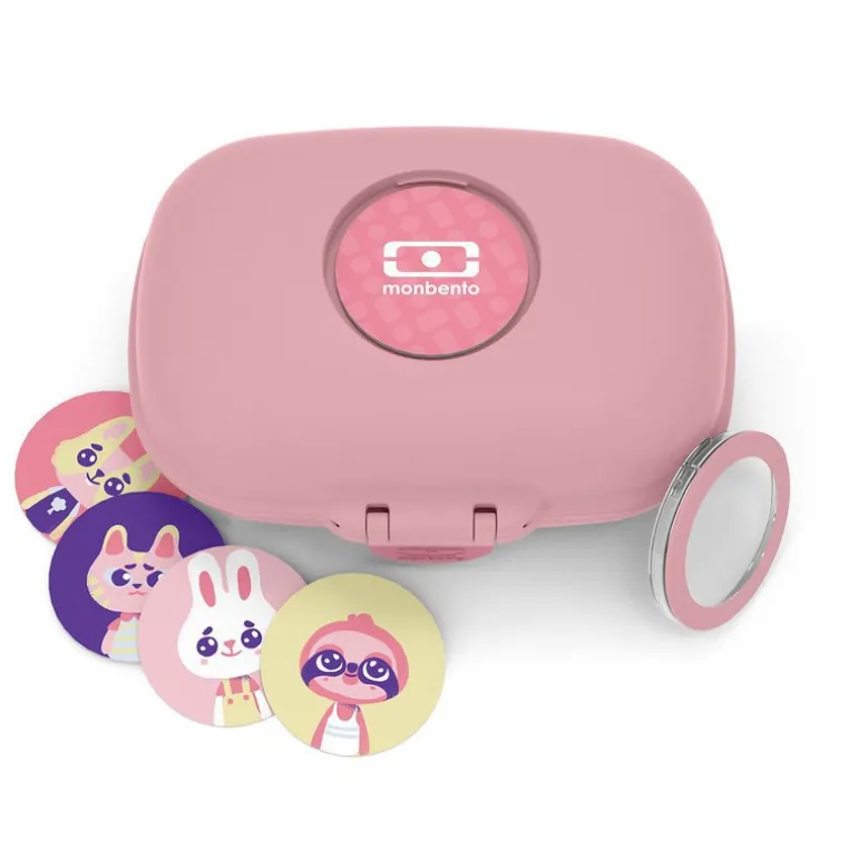 MB Gram - La boîte à goûter pour enfant par Monbento - Rose Blush