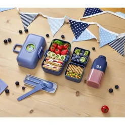 MB Tresor - Bento enfant par Monbento - Bleu Infinity