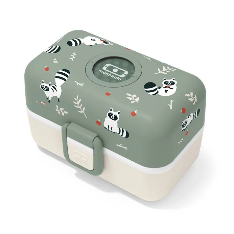 MB Tresor - Bento enfant par Monbento - Vert Raccoon
