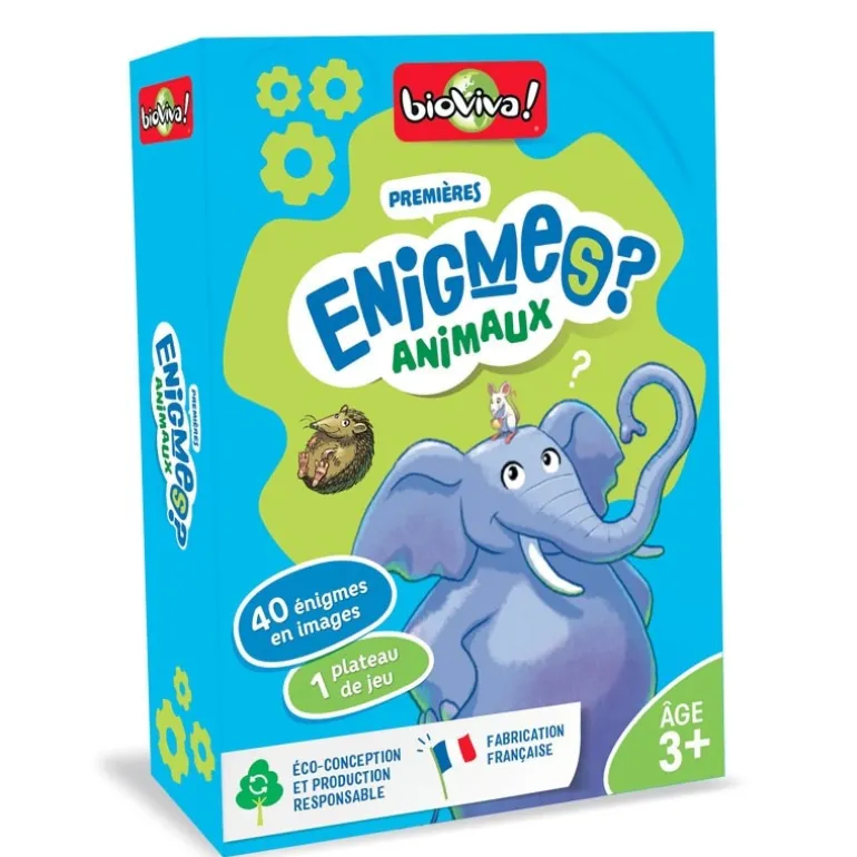 Mes premières enigmes - Animaux - Bioviva