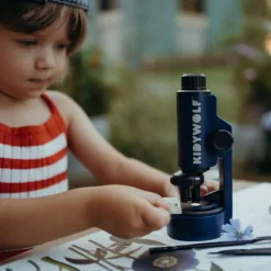 Microscope enfant - Kidymicroscope - Kidywolf - Bleu