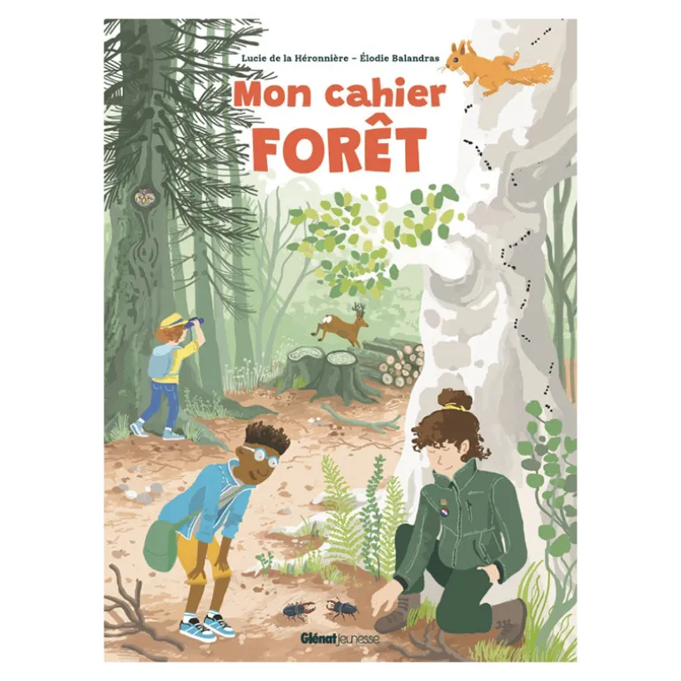 Mon cahier forêt - Glénat
