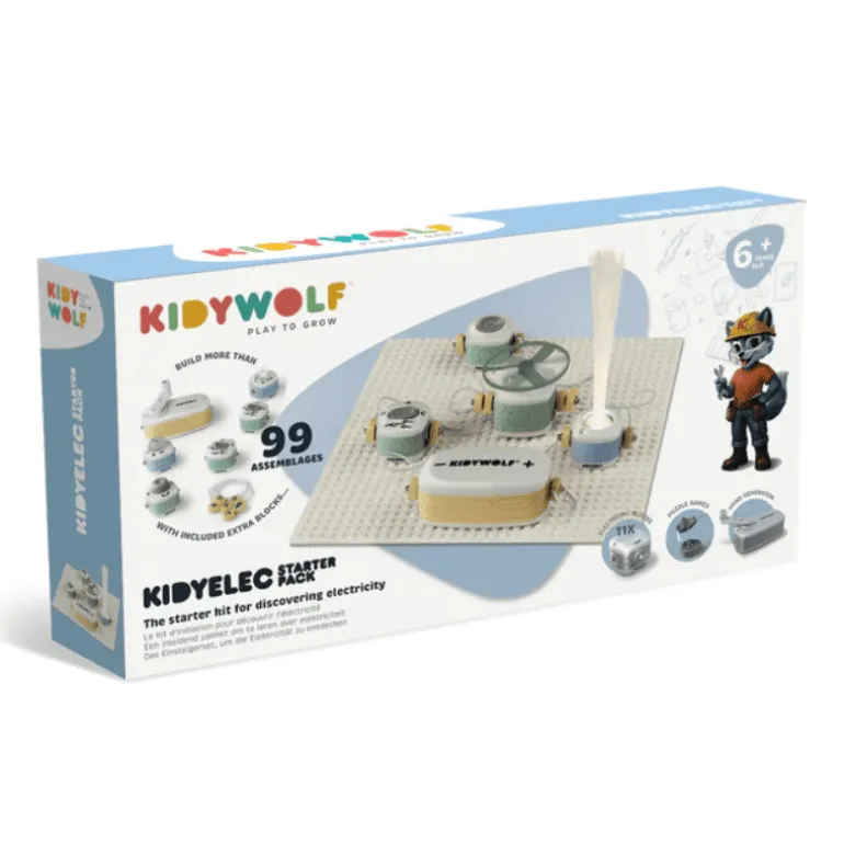 Mon 1er kit d'électricité - Kidyelec Starter - Kidywolf