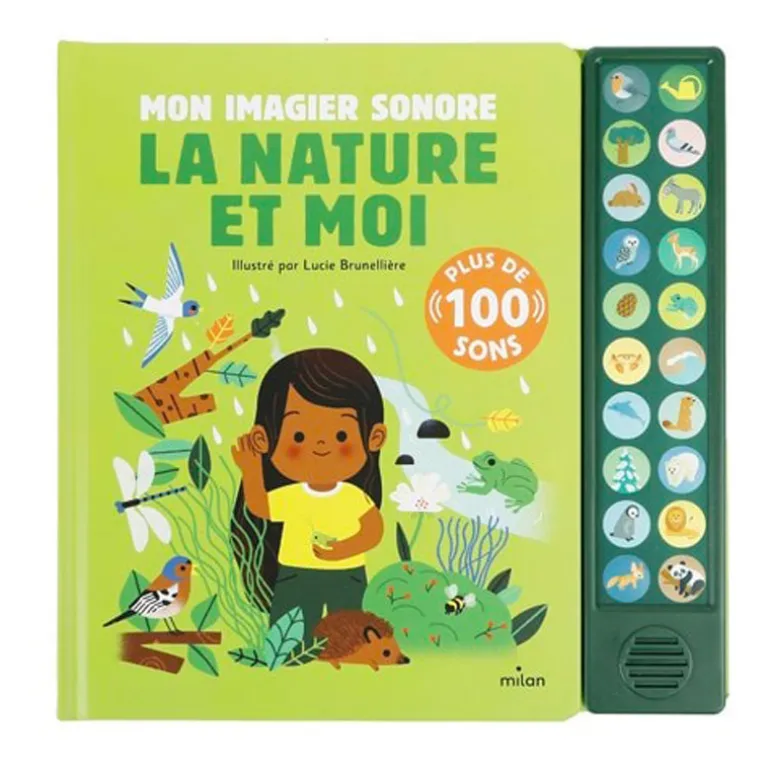 Mon Imagier Sonore la Nature et Moi - Milan