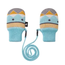 Moufles bébé en laine Merinos - Moomin Viska - Reima - Cold Mint