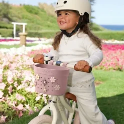 Panier vélo enfant Pin & Ride - Banwood - Dustyrose