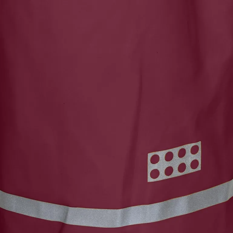 Pantalon de pluie doublé polaire - Lego - LWPOWAI 707 - Bordeaux