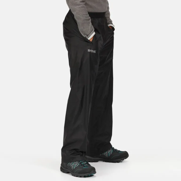 Pantalon de pluie Regatta Pack it Overtrousers - Black