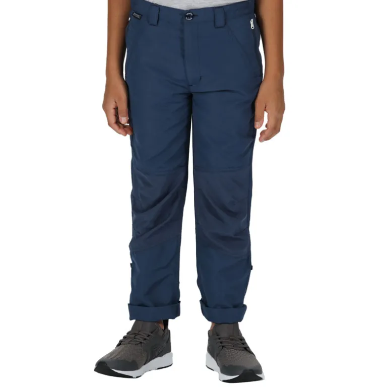 Pantalon de randonnée enfant Sorcer - Regatta - Dark Denim