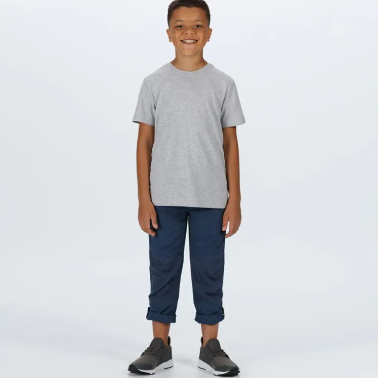 Pantalon de randonnée enfant Sorcer - Regatta - Dark Denim