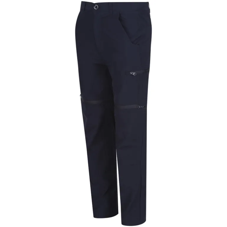 Pantalon short de randonnée enfant Highton - Regatta - Navy