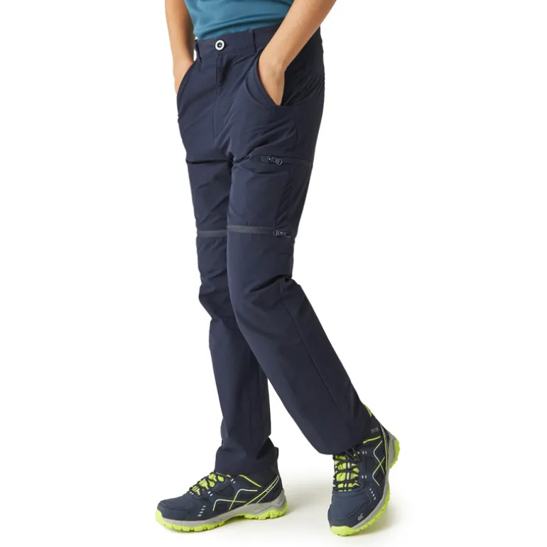 Pantalon short de randonnée enfant Highton - Regatta - Navy