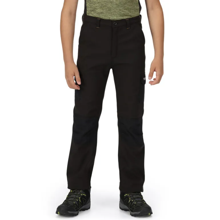 Pantalon softshell enfant - Winter - Regatta - Black