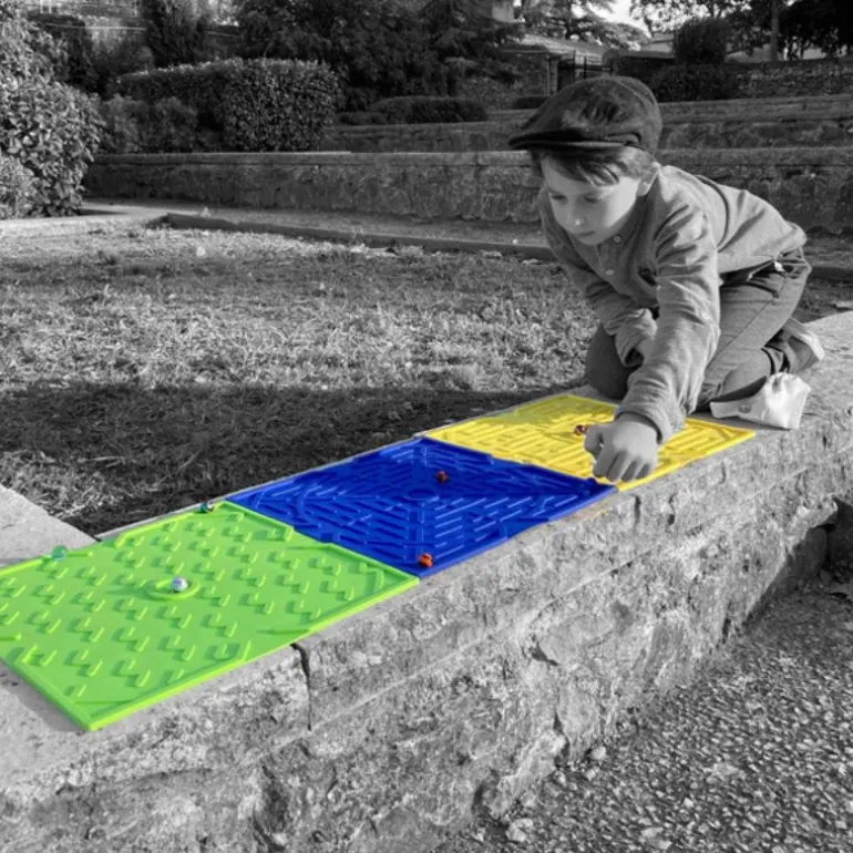 Parcours à billes - Game Plak - Cosmos Bleue