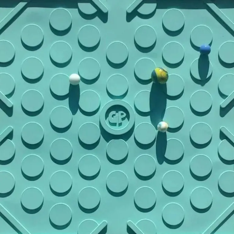Parcours à billes - Game Plak - Turquoise