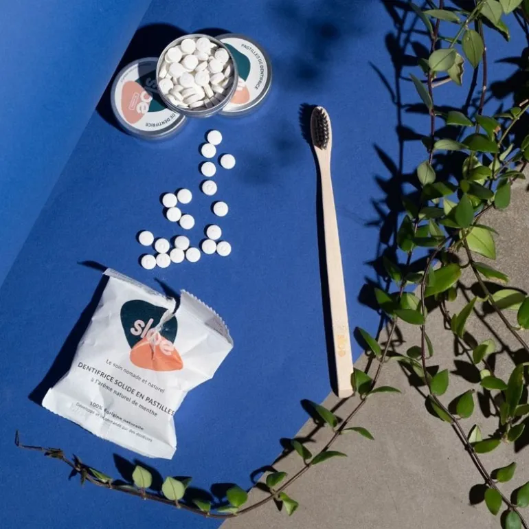 Pastilles de dentifrice bio - Sloe - Fraise