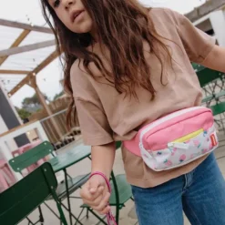 Petit sac Banane rectangulaire - Hello Hossy - Berry Bloom