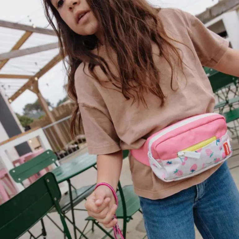 Petit sac Banane rectangulaire - Hello Hossy - Berry Bloom