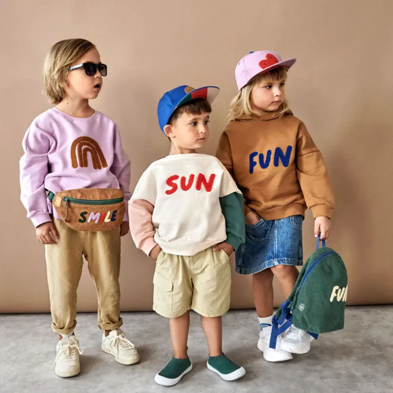 Petit sac à dos enfant - Little Gang - Lassig - Fun Vert