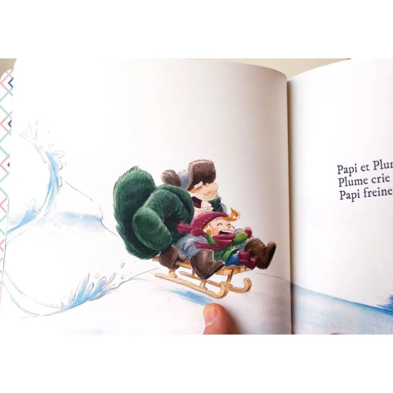 Plume et le vieux loup - Petits Flocons - Dès 2 ans