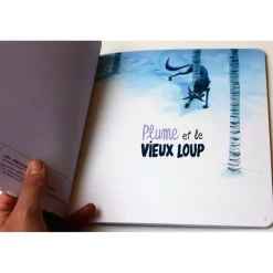 Plume et le vieux loup - Petits Flocons - Dès 2 ans