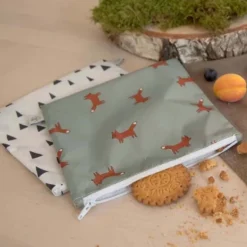 Poche à goûter étanche et réutilisable - Lassig - Forest Renard