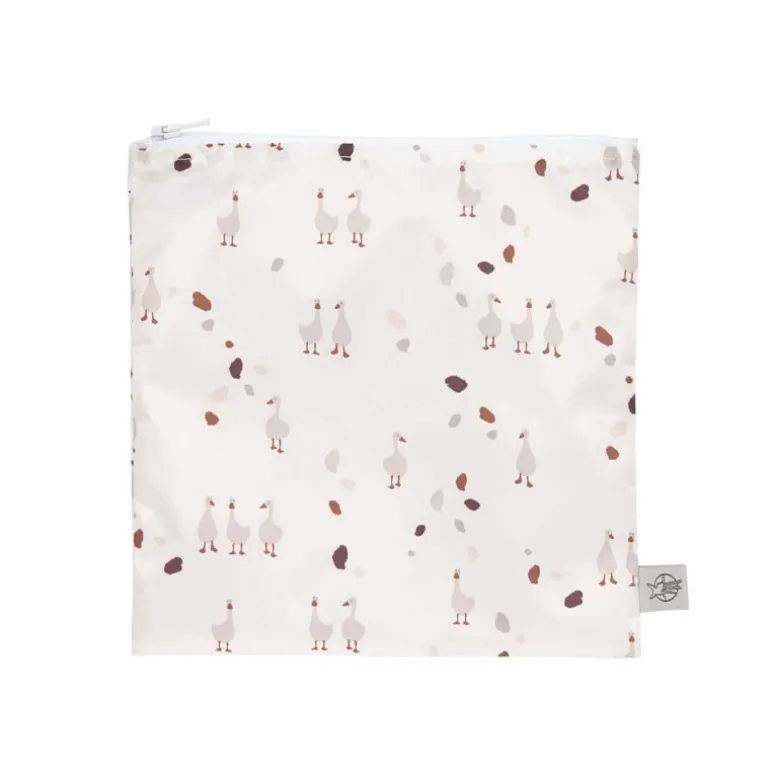 Poche à goûter étanche et réutilisable - Lassig Tiny Farmer Oie