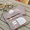 Pochette de change bébé - Lassig - Blocks taupe