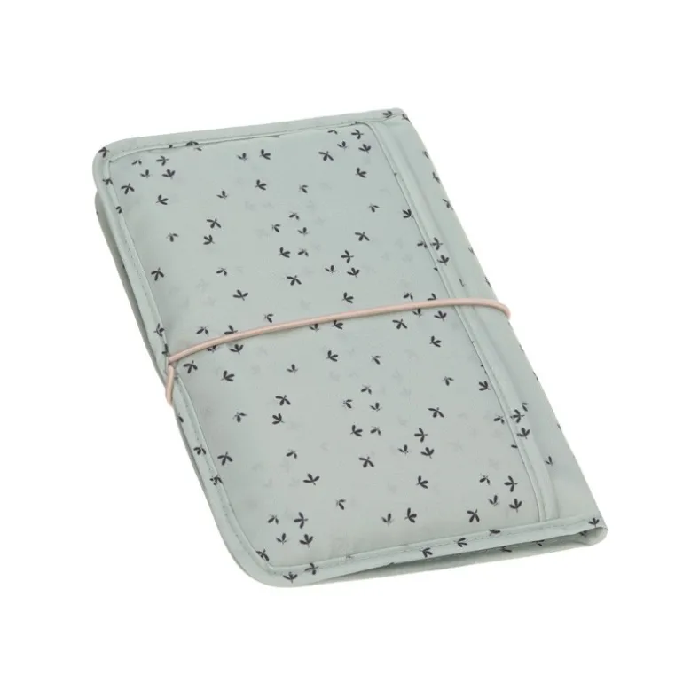 Pochette de change bébé - Lassig - Floral Menthe