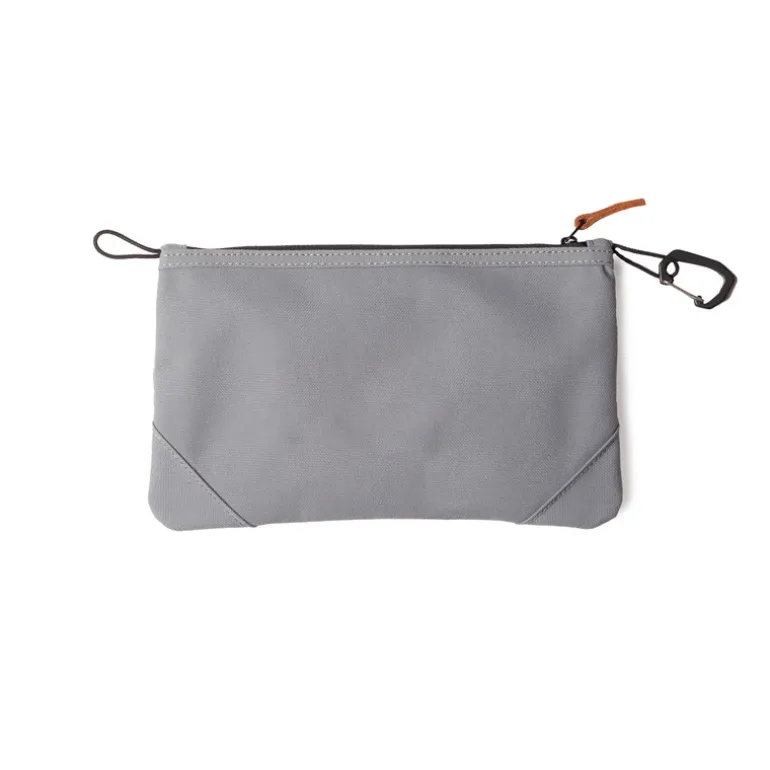 Pochette de change - Stuff Pouch - MeroMero - Stone Grey / Brown