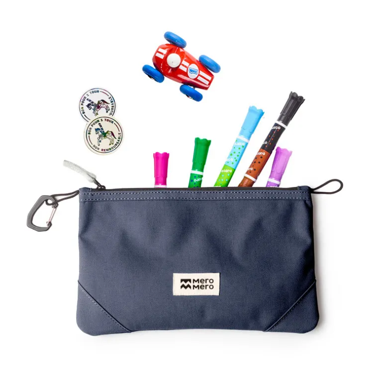 Pochette de change - Stuff Pouch - MeroMero - Navy Blue/ Cream