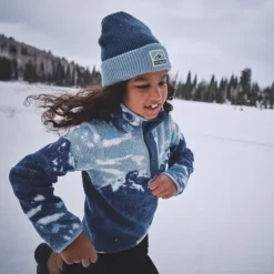 Polaire enfant - Columbia - Helvetia - Crushed blue sisters / Everblue